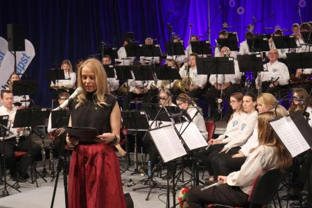 STOLETJE NAVDIHA 50. božično novoletni koncert Godbe Cerknica 71 Foto Ljubo Vukelič